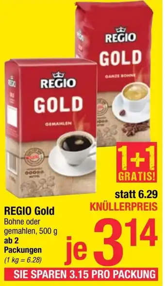 Maximarkt REGIO Gold 500 g Angebot
