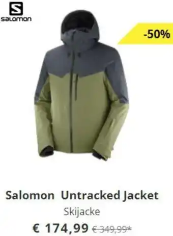 Hervis Salomon Untracked Jacket Skijacke Angebot