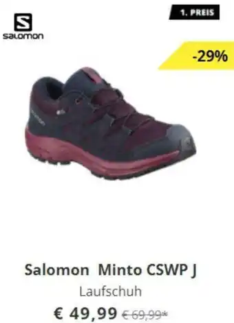 Hervis Salomon Minto CSWP J Laufschuh Angebot