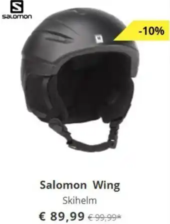 Hervis Salomon Wing Skihelm Angebot