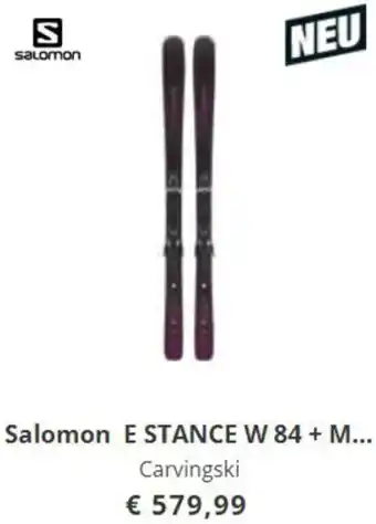 Hervis Salomon E Stance W 84+ Carvingski Angebot