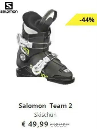 Hervis Salomon Team 2 Skischuh Angebot