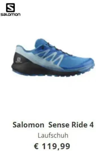 Hervis Salomon Sense Ride 4 Laufschuh Angebot