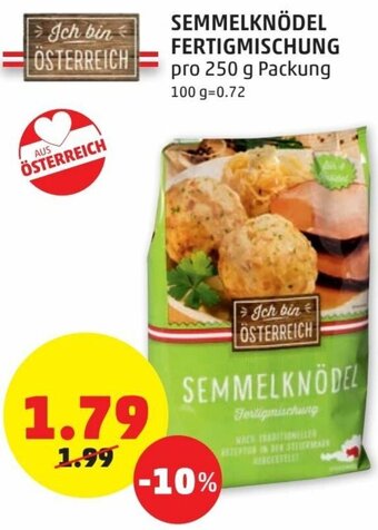 PENNY Semmelknödel Fertigmischung 250g Angebot