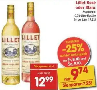Interspar Lillet Rosé Oder Blanc Angebot