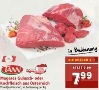 Interspar Mageres Gulasch-Oder Kochfleisch Aus Österreich Angebot