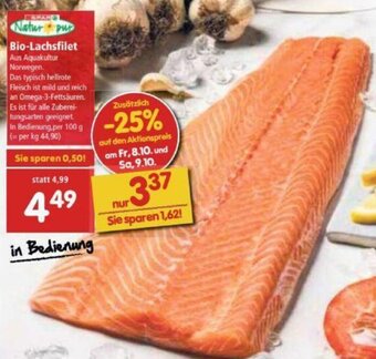 Interspar Bio-Lachsfilet Angebot