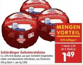 Interspar Schärdinger Geheimratskäse 250 g Angebot
