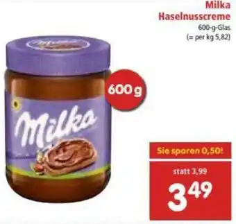 Interspar Milka Haselnusscreme Angebot