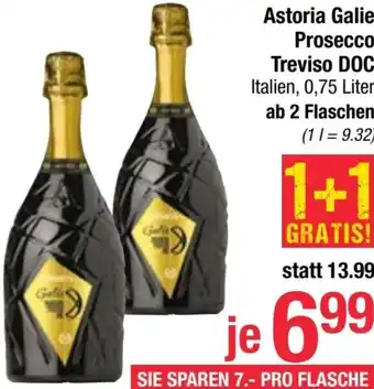 Maximarkt Astoria Galie Prosecco Treviso DOC Italien, 0,75 Liter Angebot