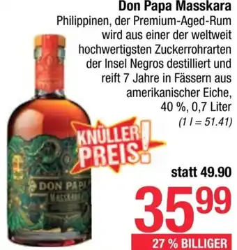 Don Papa Masskara 0, 7 Liter