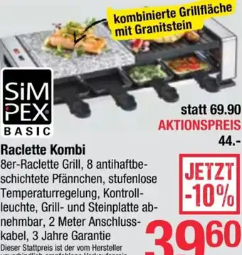 Maximarkt Raclette Kombi Angebot