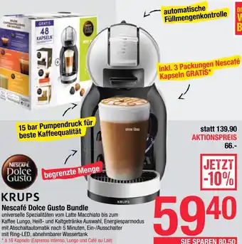 Maximarkt KRUPS Nescafé Dolce Gusto Bundle Angebot