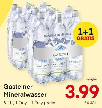 MPreis Gasteiner Mineralwasser Angebot