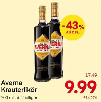 MPreis Averna Krauterlikör 700 ml Angebot