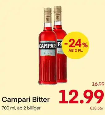 MPreis Campari Bitter 700 ml Angebot