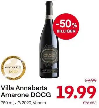 MPreis VILLA ANNABERTA AMARONE DOCG 750 ml Angebot