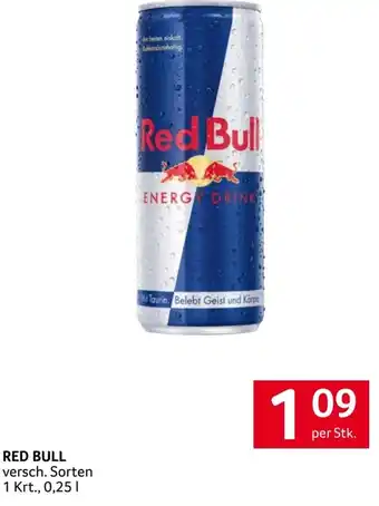 Transgourmet RED BULL per Stk. Angebot