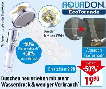 Duschen neu erleben mit mehr Wasserdruck & weniger Verbrauch