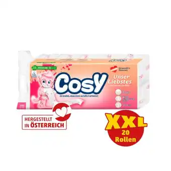 PENNY Cosy Toilettenpapier div. Sorten Penny 20 Rollen 1 Packung Angebot