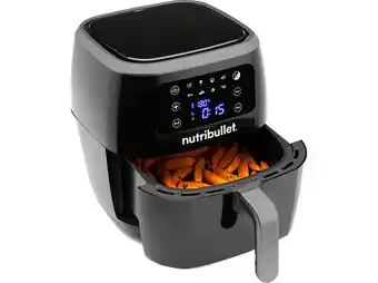 Media Markt Nutri Bullet Airfryer XXL Heißluftfritteuse (7 l, 1800 Watt, Schwarz) Angebot