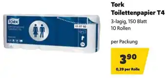 Eurogast Grissemann Tork Toilettenpapier T4 10 Rollen Angebot