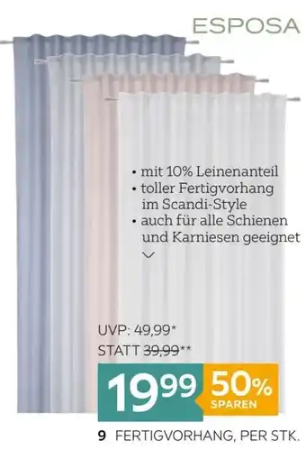 XXXLutz FERTIGVORHANG, PER STK Angebot