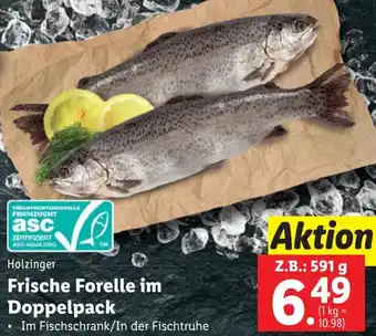 Lidl Frische Forelle im Doppelpack Angebot