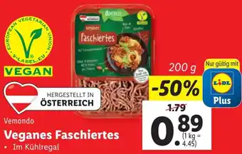 Lidl Veganes Faschiertes Angebot