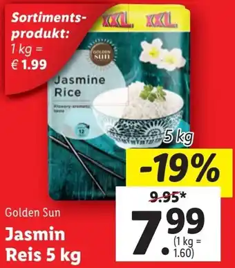 Lidl Jasmin Reis 5 kg Angebot