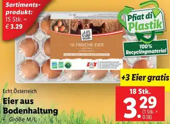 Lidl Eier aus Bodenhaltung Angebot