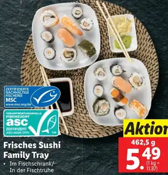 Lidl Frisches Sushi Family Tray Angebot