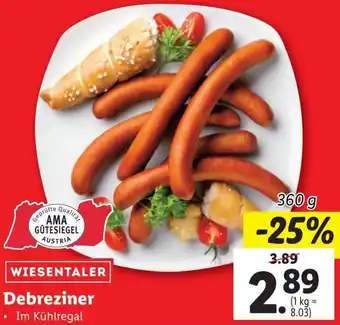 Lidl Debreziner Angebot