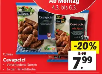 Lidl Cevapcici 1kg Angebot