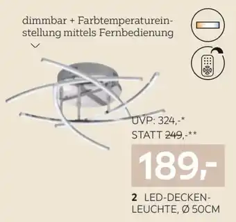 XXXLutz LED-DECKENLEUCHTE Angebot