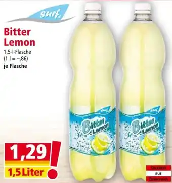 Norma Bitter Lemon 1,5-1-Flasche Angebot