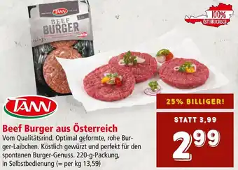 Interspar Beef Burger Angebot