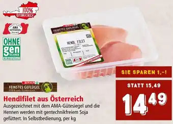 Interspar Hendlfilet Angebot