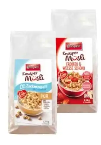 Transgourmet Müsli Angebot