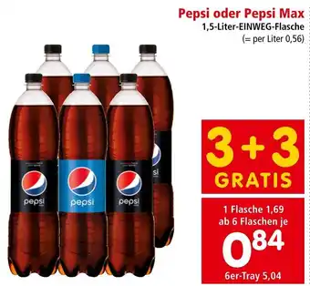 Interspar Pepsi oder Pepsi Max Angebot