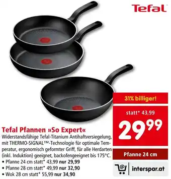 Interspar Tefal Pfannen So Expert Angebot