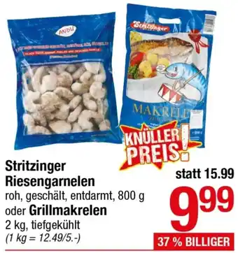 Maximarkt Stritzinger Riesengarnelen Angebot