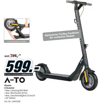 Media Markt Fluxon E-Scooter Angebot