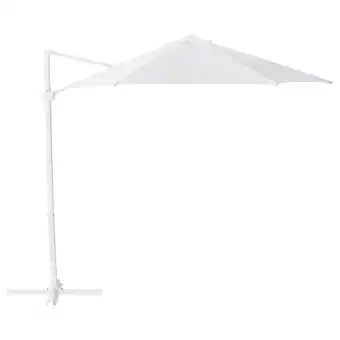 IKEA HÖgÖn Hängesonnenschirm, weiß, 270 cm Angebot