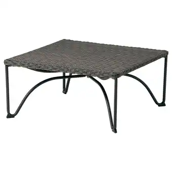IKEA Jutholmen Hocker/außen, dunkel graubraun, 65x65x31 cm Angebot
