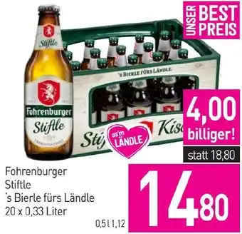 Sutterlüty Fohrenburger Stiftle Angebot