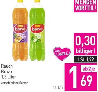 Sutterlüty Rauch Bravo 1,5 Liter Angebot