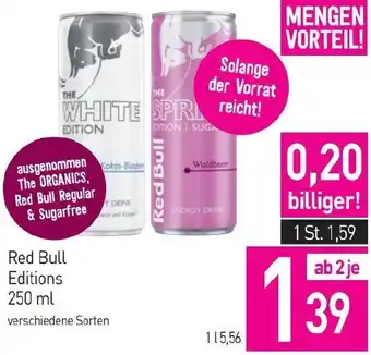 Sutterlüty Red Bull Editions 250 ml Angebot