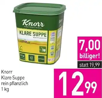 Sutterlüty Knorr Klare Suppe rein pflanzlich 1 kg Angebot