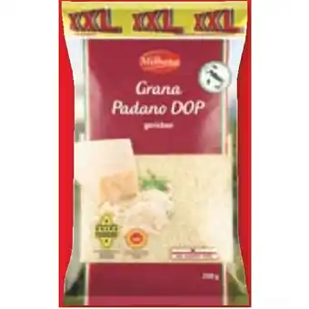 Lidl Milbona Grana Padano DOP gerieben Lidl 200 Gramm 1 Packung Angebot